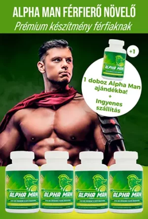 Alpha Man férfi vitamin hosszú távú potencianövelés
