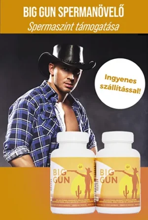 Big Gun spermium növelő 2 doboz