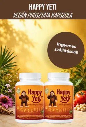 Happy Yeti 2 doboz ingyen szállítással