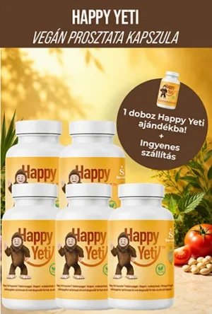 Happy Yeti 5+1 doboz ingyen szállítással