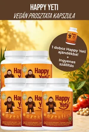 Happy Yeti 5+1 doboz ingyen szállítással