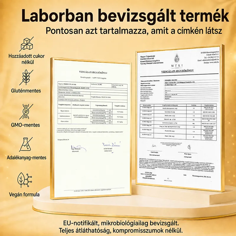 Laborban bevizsgált prosztata kapszula