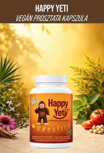 Happy Yeti prosztata kapszula