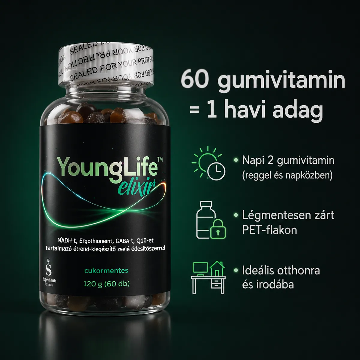 Hogyan kell szedni a YoungLife elixírt?