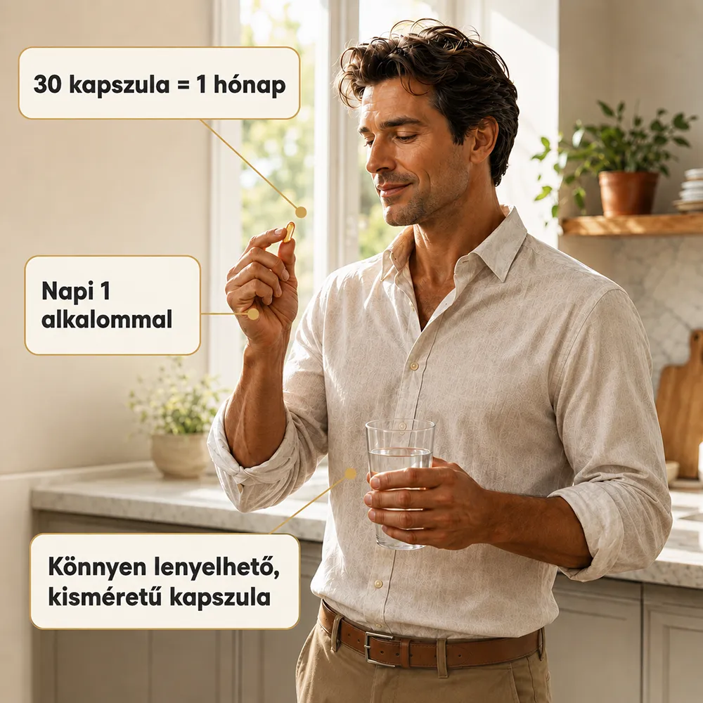 Long Love Saffron szedése – napi 1 kapszula