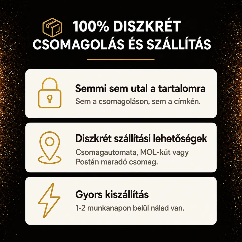 Long Love Saffron diszkrét csomagolás és szállítás – semmi nem utal a tartalomra