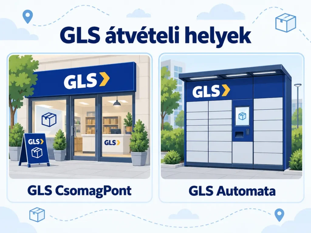 GLS csomagpontra és automatába is kérheted a csomagodat