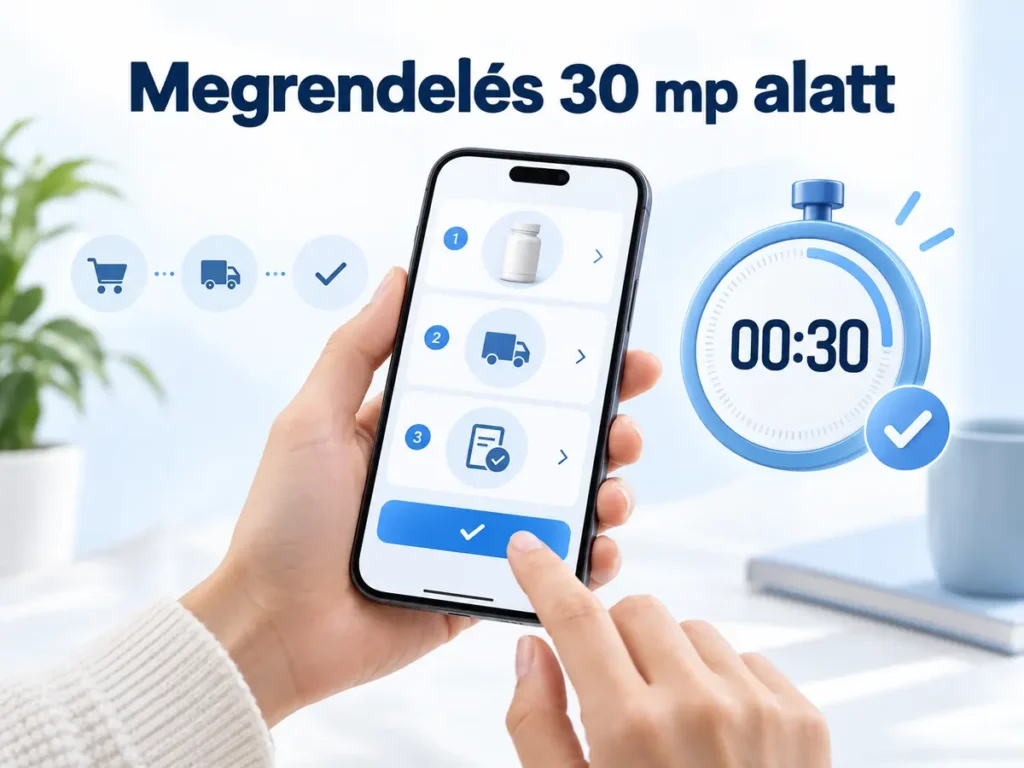 Regisztrálj egy fiókot - a következő rendelésed sokkal gyorsabb lesz már